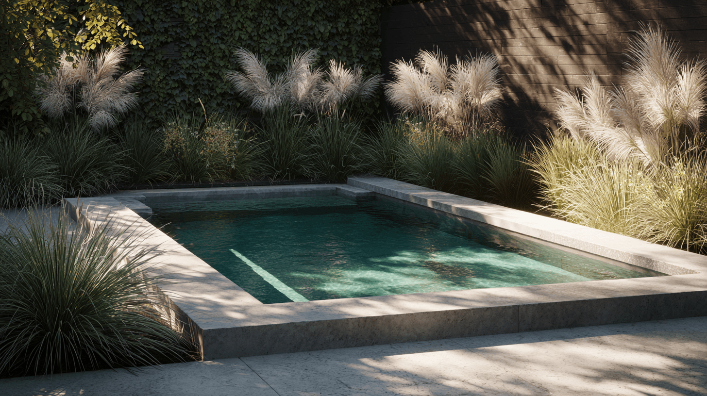 Inground plunge pool Tulsa OK — Silverado Rock Pools