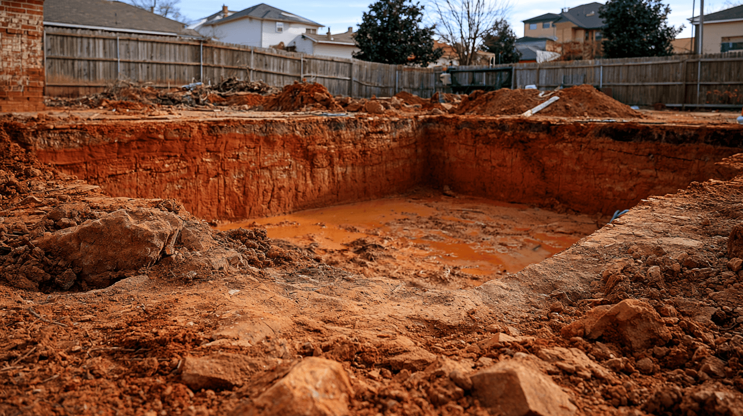 How Tulsa Clay Soil Affects Pool Construction Costs